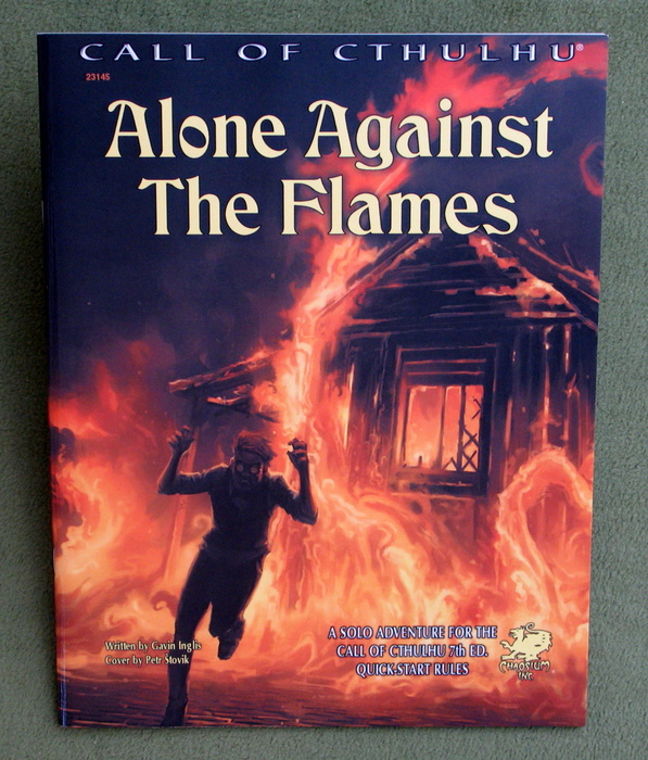 Image for Alone Against the Flames (Call of Cthulhu 7th Edition)