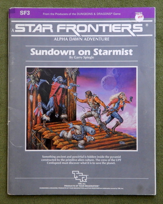 Image for Sundown on Starmist (Star Frontiers Module SF3) - PLAY COPY