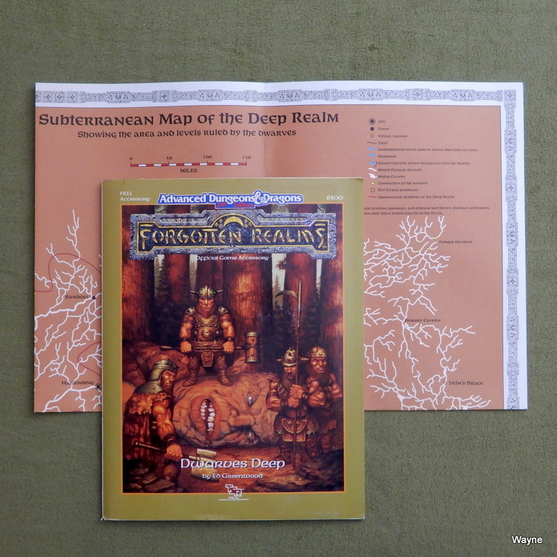 Image for Dwarves Deep (Advanced Dungeons & Dragons / Forgotten Realms Accessory FR11)