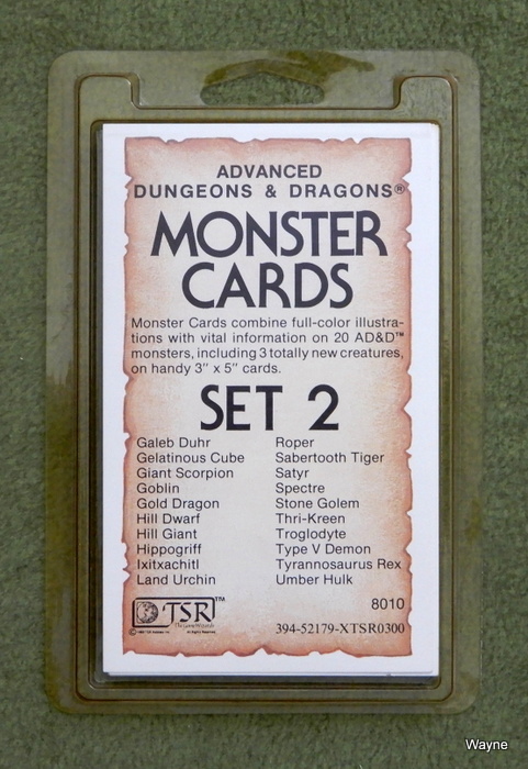 Image for Monster Cards, Set 2 (Advanced Dungeons and Dragons)