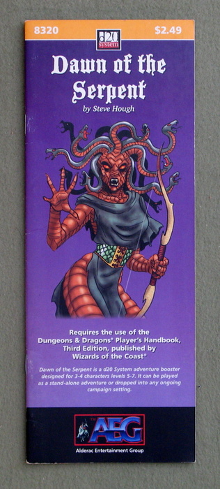 Image for Dawn of the Serpent (Dungeons and Dragons, 3rd Edition: D20 System)