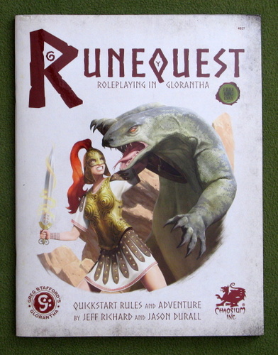 Image for Runequest: Roleplaying in Glorantha Quick Start Rules (Free RPG Day 2017)