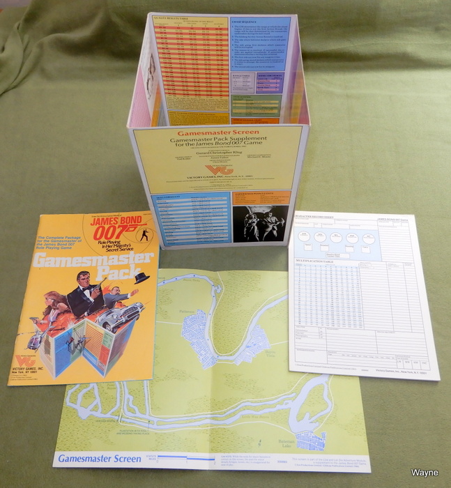 Image for Gamesmaster Pack (James Bond 007 RPG) - INCOMPLETE