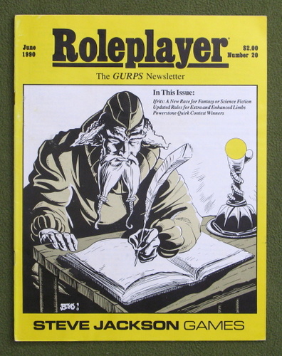 Image for Roleplayer, Number 20: The GURPS Newsletter (Magazine)