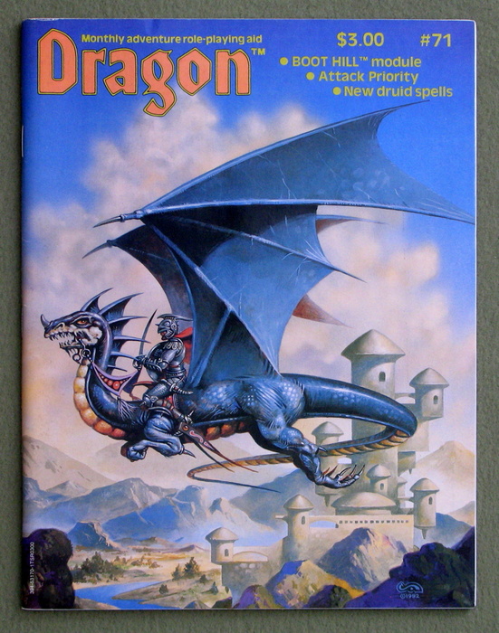 Image for Dragon Magazine, Issue 71