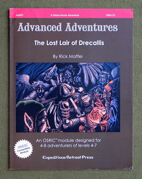 Image for The Lost Lair of Drecallis (Advanced Adventures)