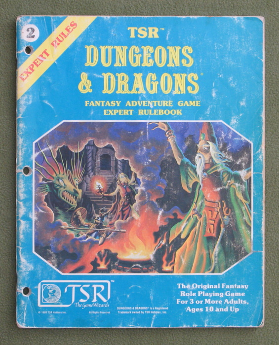 Image for Dungeons & Dragons: Expert Rulebook - HEAVY WEAR