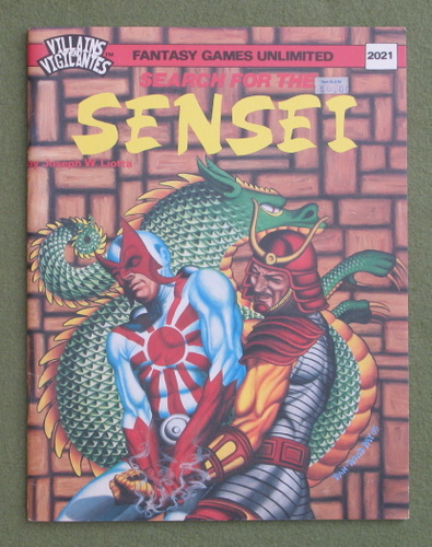 Image for Search for the Sensei (Villains and Vigilantes)