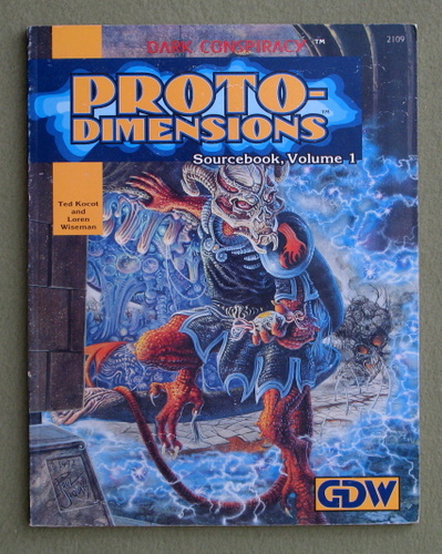 Image for Proto-Dimensions Sourcebook, Volume 1 (Dark Conspiracy)