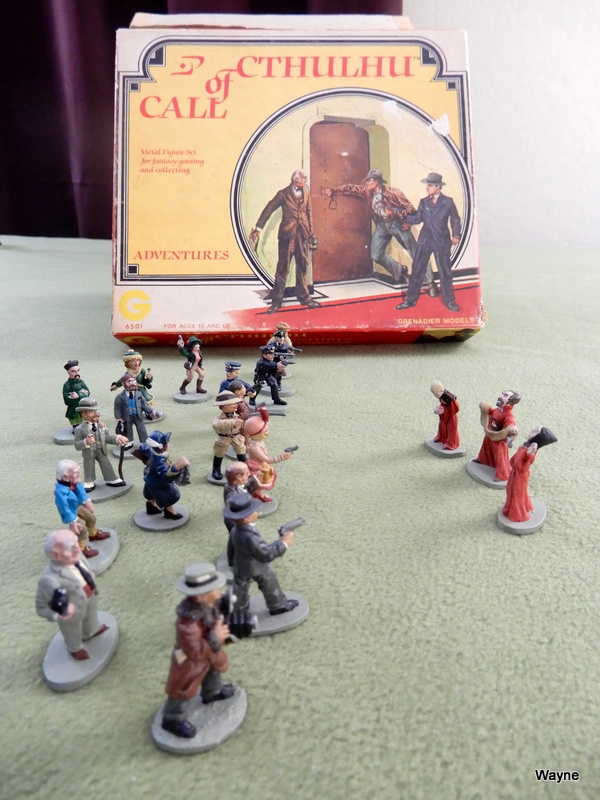 Image for Grenadier Call of Cthulhu Adventures (Metal Miniatures) + Bonus Minis!