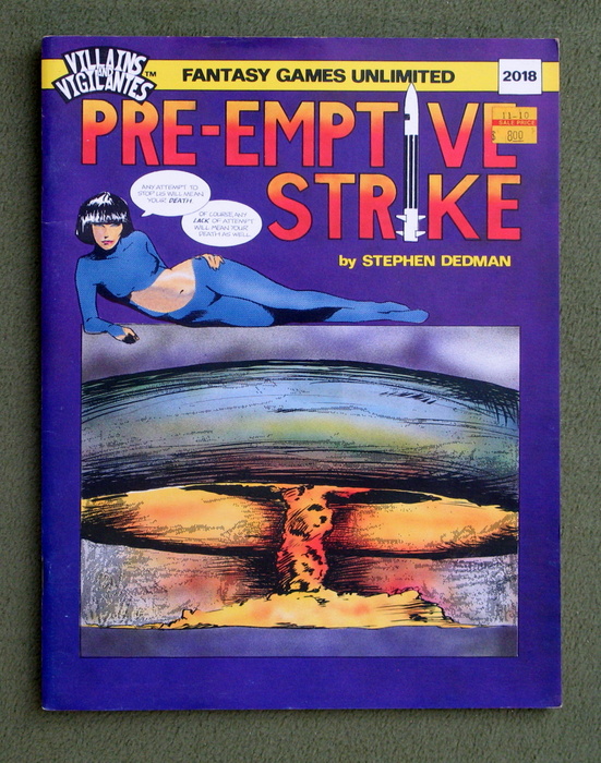 Image for Pre-Emptive Strike (Villains and Vigilantes)