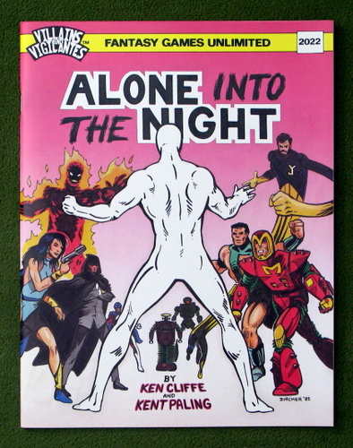 Image for Alone Into the Night (Villains and Vigilantes)