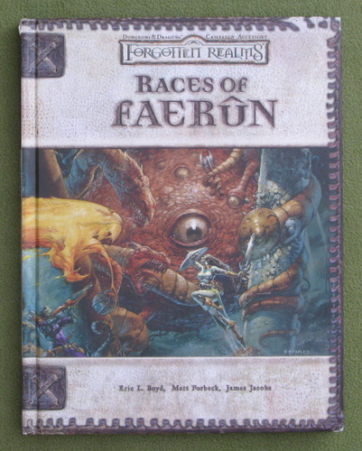 Image for Races of Faerun (Dungeons & Dragons d20 3.0 Fantasy Roleplaying, Forgotten Realms Setting)