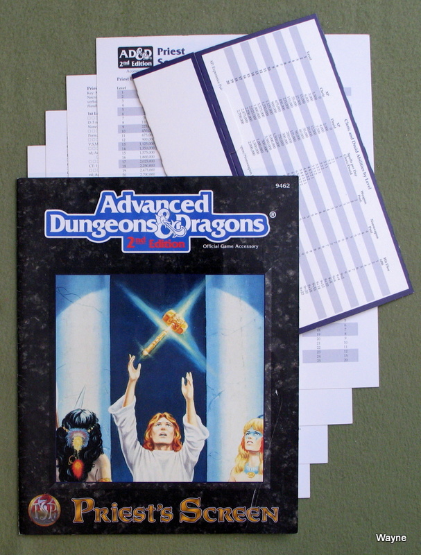 Priest's Screen/Screen and Reference Material (Advanced Dungeons & Dragons, 2nd Edition) Image for Priest's Screen/Screen and Reference Material (Advanced Dungeons & Dragons, 2nd Edition)