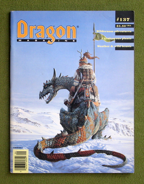 Image for Dragon Magazine, Issue 137