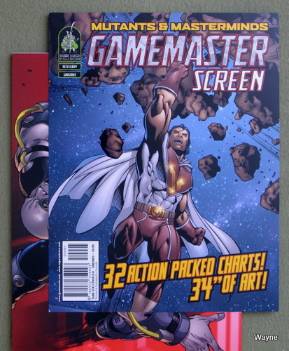 Game Master's Screen (Mutants & Masterminds, 1st Edition) Image for Game Master's Screen (Mutants & Masterminds, 1st Edition)