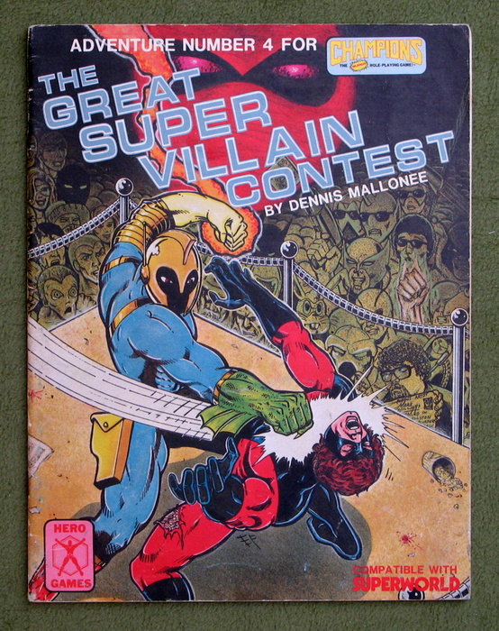 Image for The Great Super Villain Contest (Adventure Number 4 for Champions) - PLAY COPY