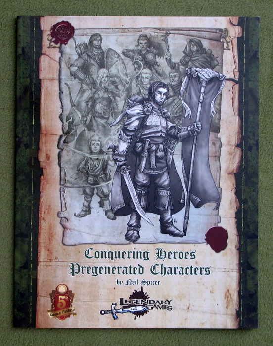 Image for Conquering Heroes Pregenerated Characters (Dungeons & Dragons, 5th Edition)