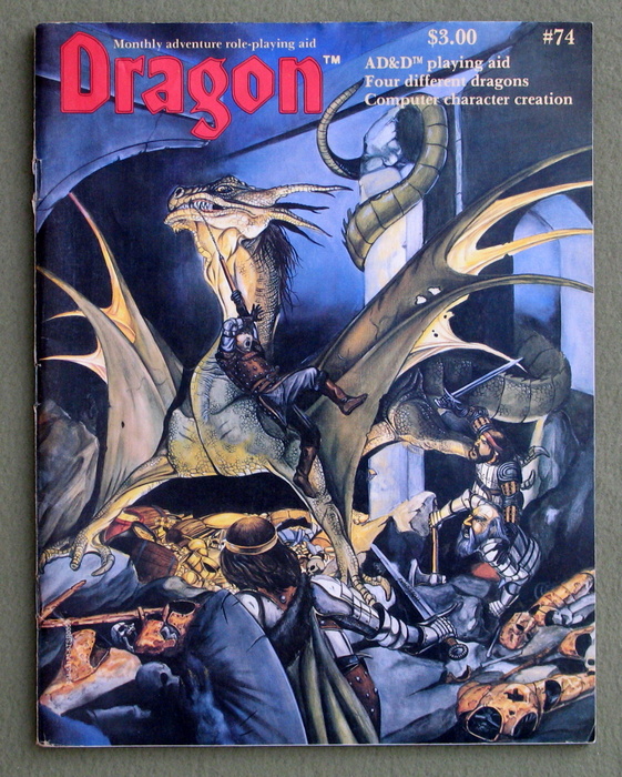 Image for Dragon Magazine, Issue 74
