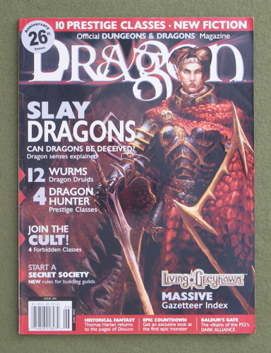 Image for Dragon Magazine, Issue 296