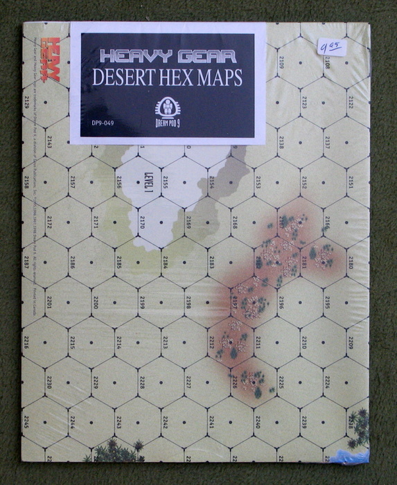 Image for Heavy Gear Map Pack: Four Desert Hex Maps
