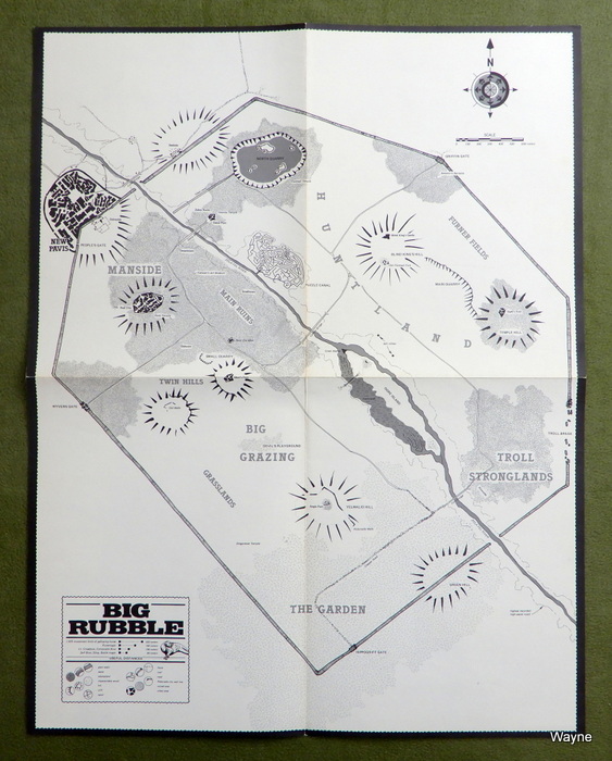 Image for Big Rubble Poster Map (Runequest)