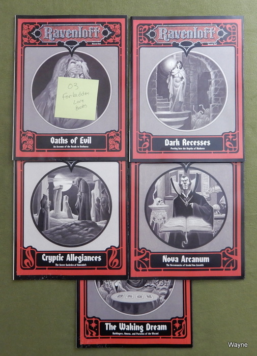 Image for Forbidden Lore (AD&D: Ravenloft) - BOOK SET