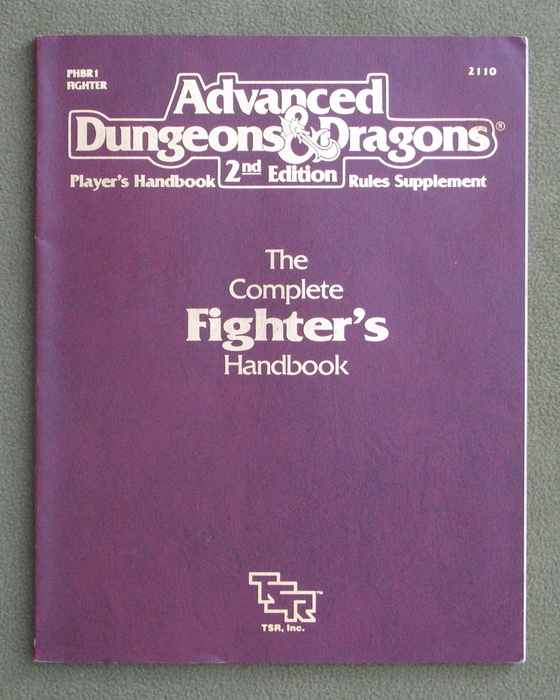 Image for Complete Fighter's Handbook (Advanced Dungeons & Dragons, 2nd Edition)