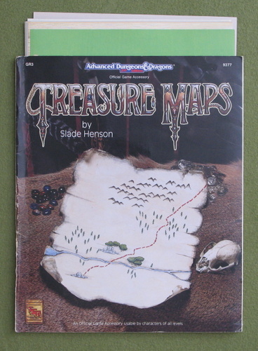 Image for Treasure Maps (AD&D GR3) - MISSING 5 SHEETS