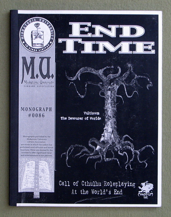 Image for End Time (Call of Cthulhu Monograph)