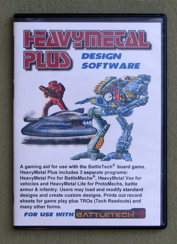 HeavyMetal Plus - Official Battletech Design Software Image for HeavyMetal Plus - Official Battletech Design Software