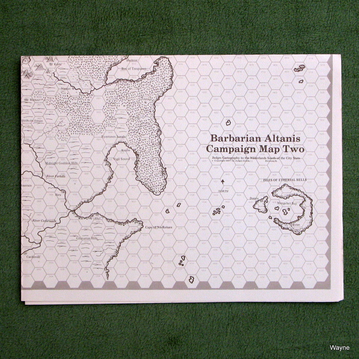Image for Barbarian Altanis & Valley of the Ancients: Judges Cartography (City State Campaign Maps 2 & 3)