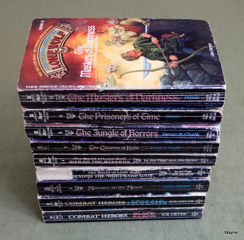 Image for Lone Wolf and Related Lot - 9 Reading copies