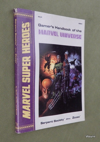 Image for Gamer's Handbook of the Marvel Universe: Serpent Society thru Zzzax (Marvel Super Heroes Accessory MU4)