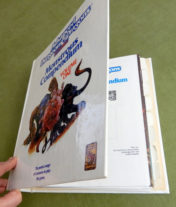Image for Monstrous Compendium, Vol. 1 (Advanced Dungeons and Dragons, 2nd Edition)