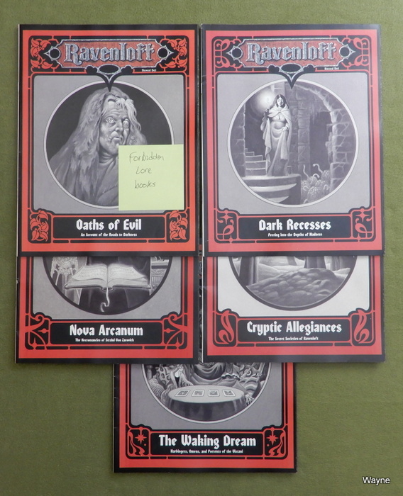 Image for Forbidden Lore (AD&D: Ravenloft) - BOOK SET