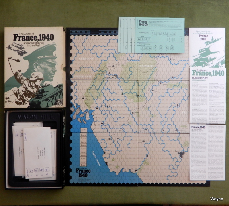 Image for The Game of France, 1940 German Blitzkrieg in the West (Bookcase Game)