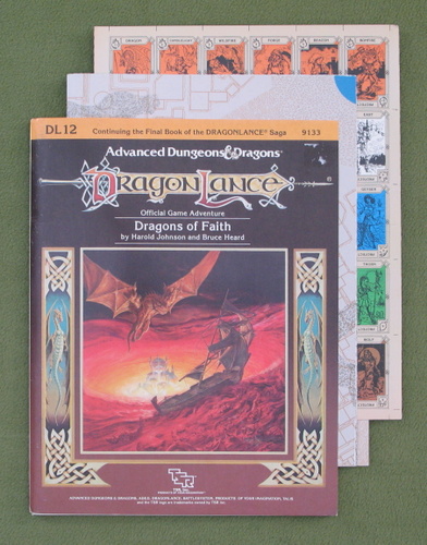 Image for Dragons of Faith (AD&D: Dragonlance) - NO COUNTERS