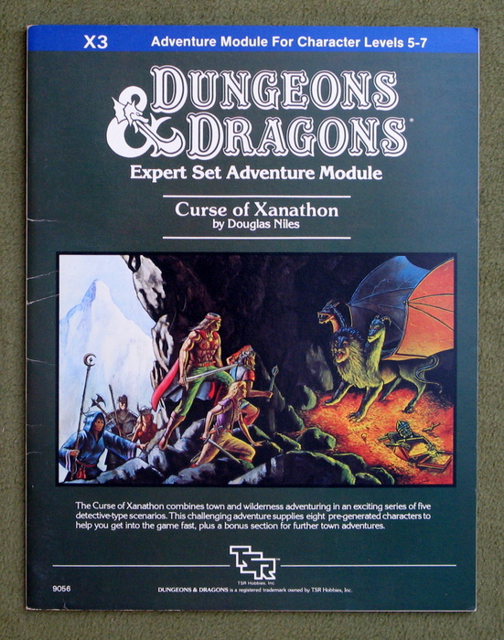 Image for Curse of Xanathon (Dungeons & Dragons Module X3)