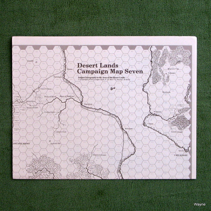 Image for Desert Lands & Sea of Five Winds: Judges Cartography (City State Campaign Maps 7 & 8)