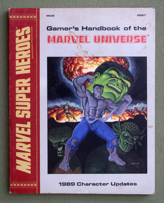 Image for Gamer's Handbook of the Marvel Universe: 1989 Character Updates (Marvel Super Heroes Accessory MU5)