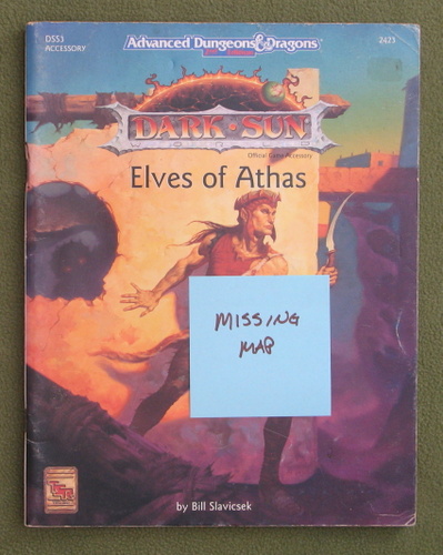 Image for Elves of Athas (AD&D: Dark Sun DSS3) - NO MAP