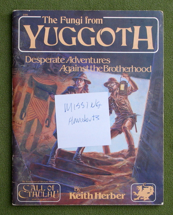 Image for The Fungi from Yuggoth (Call of Cthulhu) - MISSING HANDOUTS