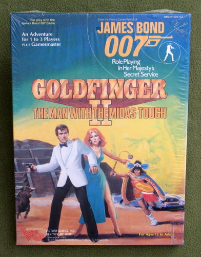 Image for Goldfinger II - The Man With The Midas Touch (James Bond 007 RPG)