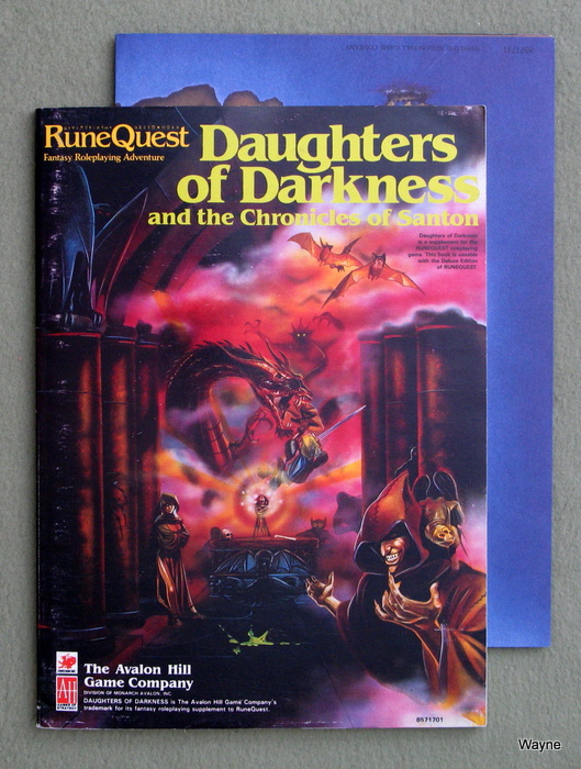 Image for Daughters of Darkness: and the Chronicles of Santon (Runequest)