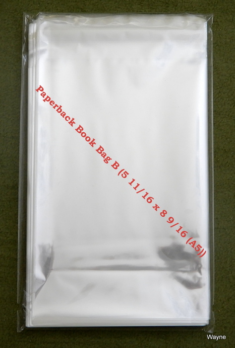 Image for Paperback Book Bag B (5 11/16 x 8 9/16) - PACK OF 50
