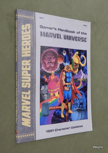 Image for Gamer's Handbook of the Marvel Universe -- 1991 Character Updates (Marvel Super Heroes Accessory MU7)
