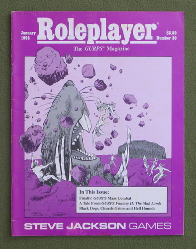 Image for Roleplayer, Number 30: The GURPS Magazine