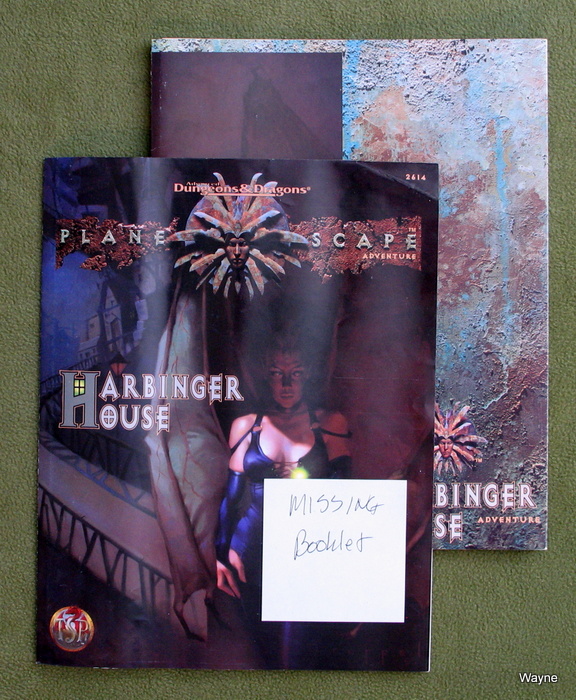 Image for Harbinger House (Planescape) - MISSING BOOKLET