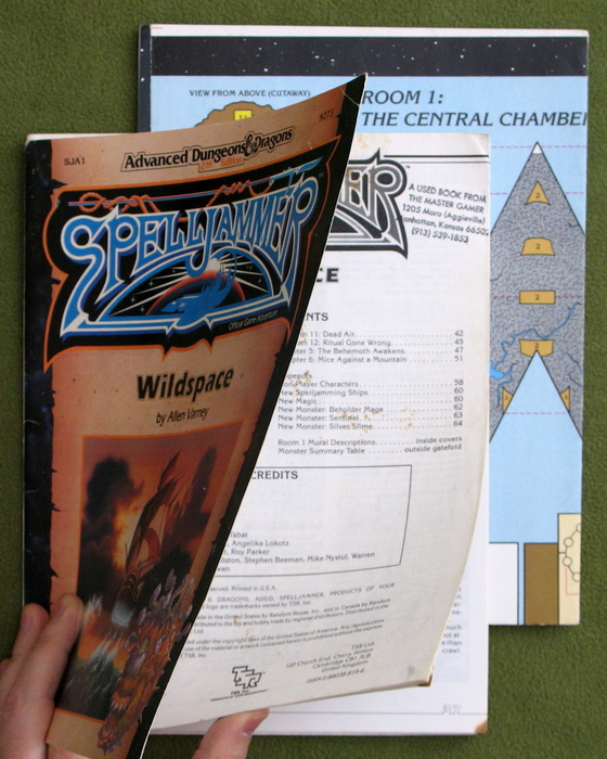 Image for Wildspace (Spelljammer Module SJA1) - HEAVY WEAR